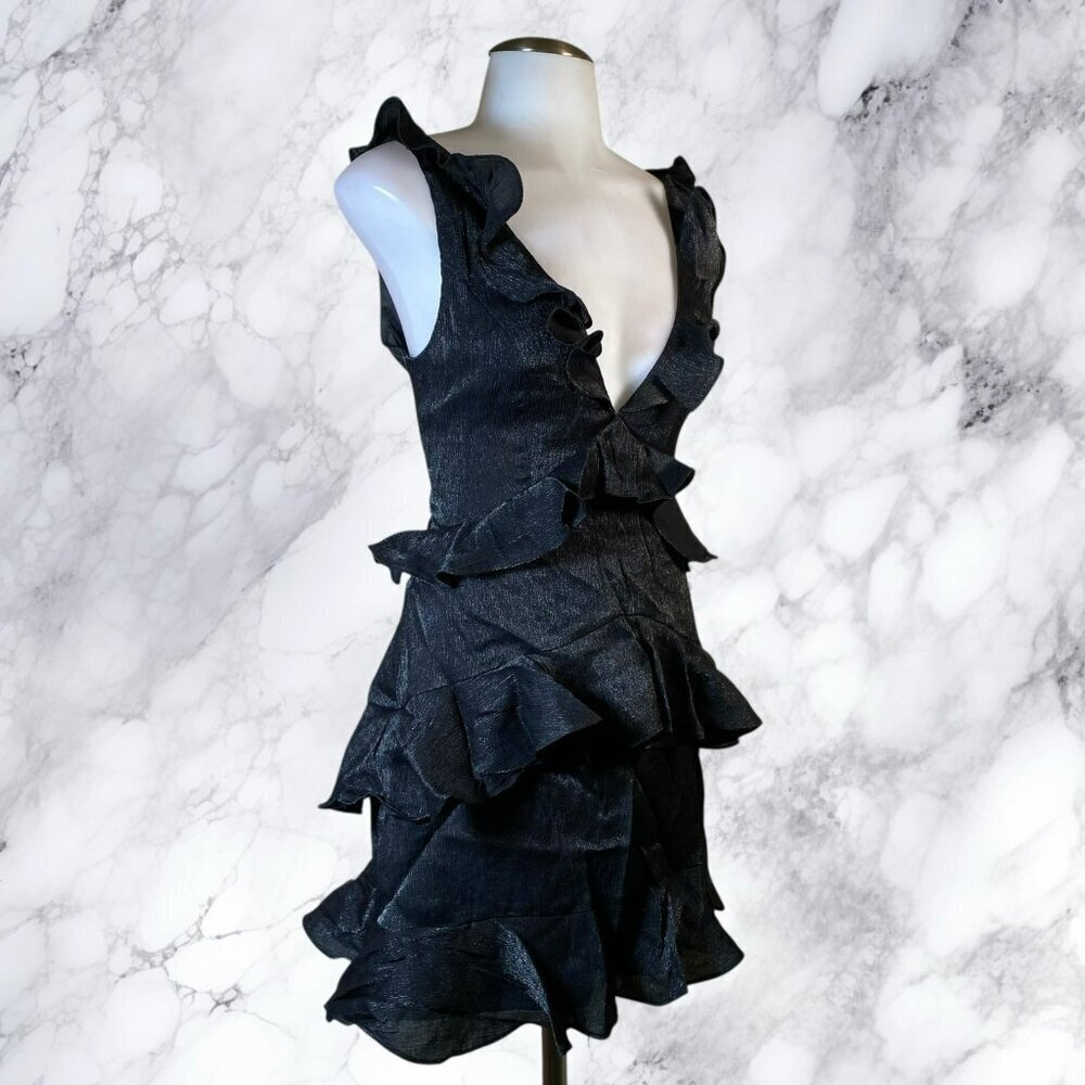 House of Harlow 1960 xREVOLVE Eva Mini Dress - Noir - Picture 6 of 12
